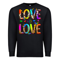 Black love is love Premium Sweatshirt - Zillion Design Studio