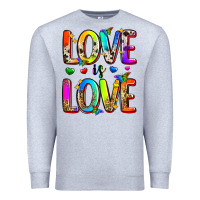 Love Is Love Premium Sweatshirt | Teevron