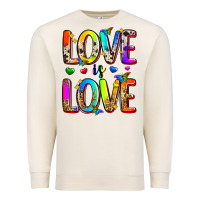 Sandshell love is love Premium Sweatshirt - Zillion Design Studio