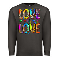 Smoke love is love Premium Sweatshirt - Zillion Design Studio