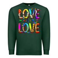 Sports Green love is love Premium Sweatshirt - Zillion Design Studio