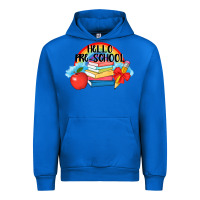 Cobalt Hello Pre School Urban Hoodie - AdoDesignShop