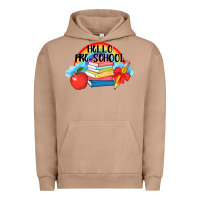 Pigment Burro Hello Pre School Urban Hoodie - AdoDesignShop