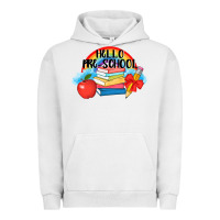 Pigment Lunar Rock Hello Pre School Urban Hoodie - AdoDesignShop