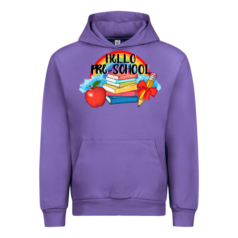 Hello Pre School Urban Hoodie by AdoDesignShop | Teevron
