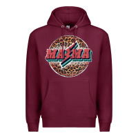 Burgundy mama Premium Hoodie - JahusDesignShop