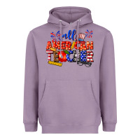 Lavender all american teacher Heavyweight Hoodie - texasbilliewilder