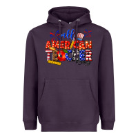 Plum all american teacher Heavyweight Hoodie - texasbilliewilder