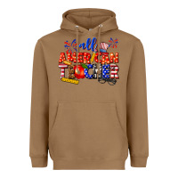 Toasted Coconut all american teacher Heavyweight Hoodie - texasbilliewilder