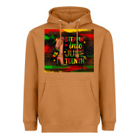 Meerkat steppin into juneteenth Heavyweight Hoodie - Zillion Design Studio
