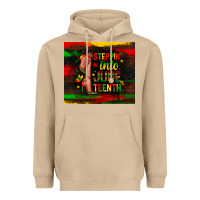 Mushroom steppin into juneteenth Heavyweight Hoodie - Zillion Design Studio