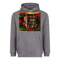 Storm steppin into juneteenth Heavyweight Hoodie - Zillion Design Studio