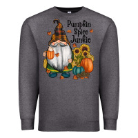 Charcoal Heather pumpkin spice junkie Premium Sweatshirt - RanaPortraitStore