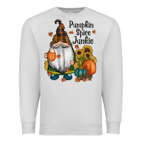 Dove Grey pumpkin spice junkie Premium Sweatshirt - RanaPortraitStore