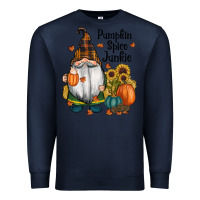 Navy pumpkin spice junkie Premium Sweatshirt - RanaPortraitStore