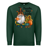 Sports Green pumpkin spice junkie Premium Sweatshirt - RanaPortraitStore