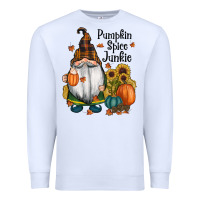 White pumpkin spice junkie Premium Sweatshirt - RanaPortraitStore