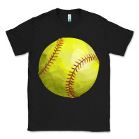 Black softball Classic Tee - FaDigitalArtStudio