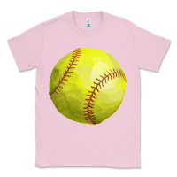 Bubblegum Pink softball Classic Tee - FaDigitalArtStudio