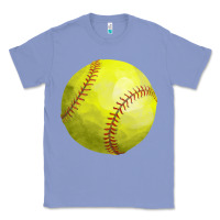 Colony Blue softball Classic Tee - FaDigitalArtStudio