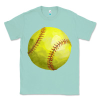 Seafoam softball Classic Tee - FaDigitalArtStudio