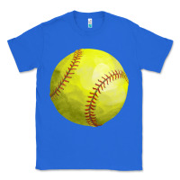 True Royal softball Classic Tee - FaDigitalArtStudio