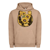Pigment Burro horseshoe sunflower camouflage Urban Hoodie - AdoDesignShop
