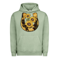 Horseshoe Sunflower Camouflage Urban Hoodie | Teevron
