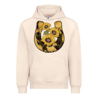 Sandshell horseshoe sunflower camouflage Urban Hoodie - AdoDesignShop