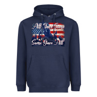 Navy all gave some some gave all tbw Heavyweight Hoodie - texasbilliewilder