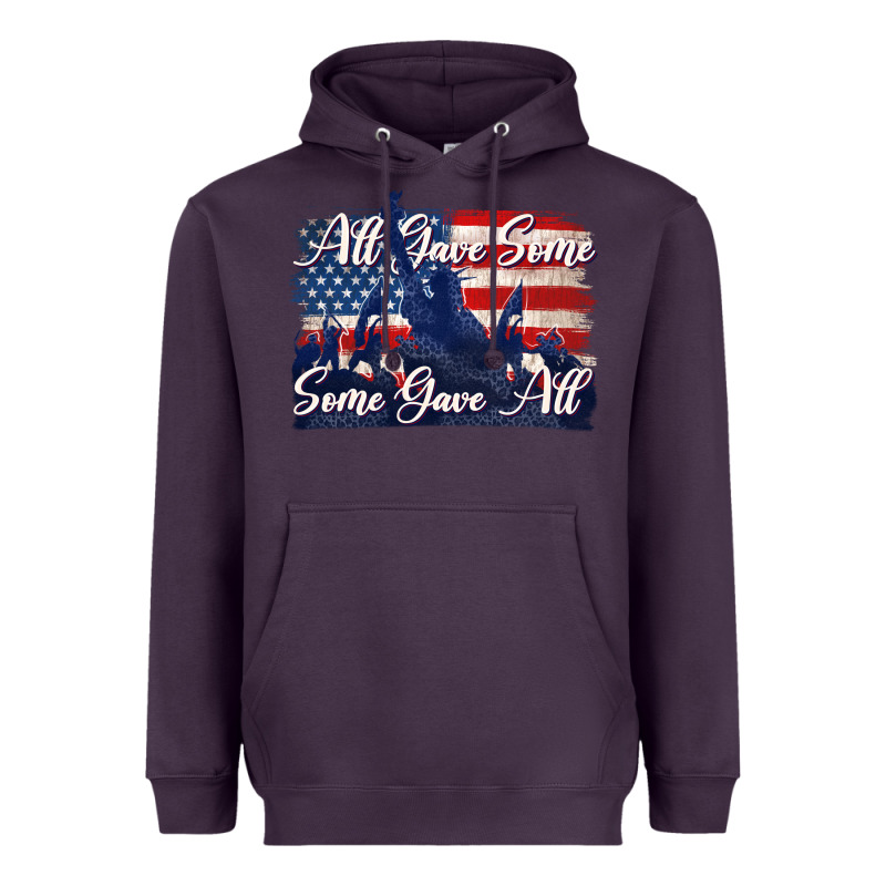 All Gave Some Some Gave All Tbw Heavyweight Hoodie by texasbilliewilder | Teevron