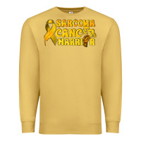 Antique Gold Sarcoma Cancer Warrior Premium Sweatshirt - texasbilliewilder