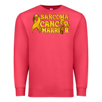 Cardinal Sarcoma Cancer Warrior Premium Sweatshirt - texasbilliewilder