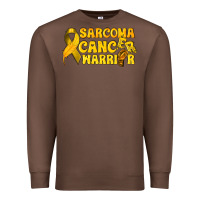 Chestnut Sarcoma Cancer Warrior Premium Sweatshirt - texasbilliewilder