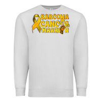 Dove Grey Sarcoma Cancer Warrior Premium Sweatshirt - texasbilliewilder