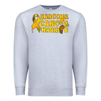 Heather Grey Sarcoma Cancer Warrior Premium Sweatshirt - texasbilliewilder
