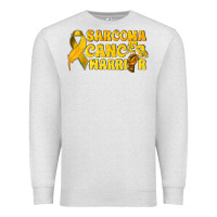 Oatmeal Heather Sarcoma Cancer Warrior Premium Sweatshirt - texasbilliewilder