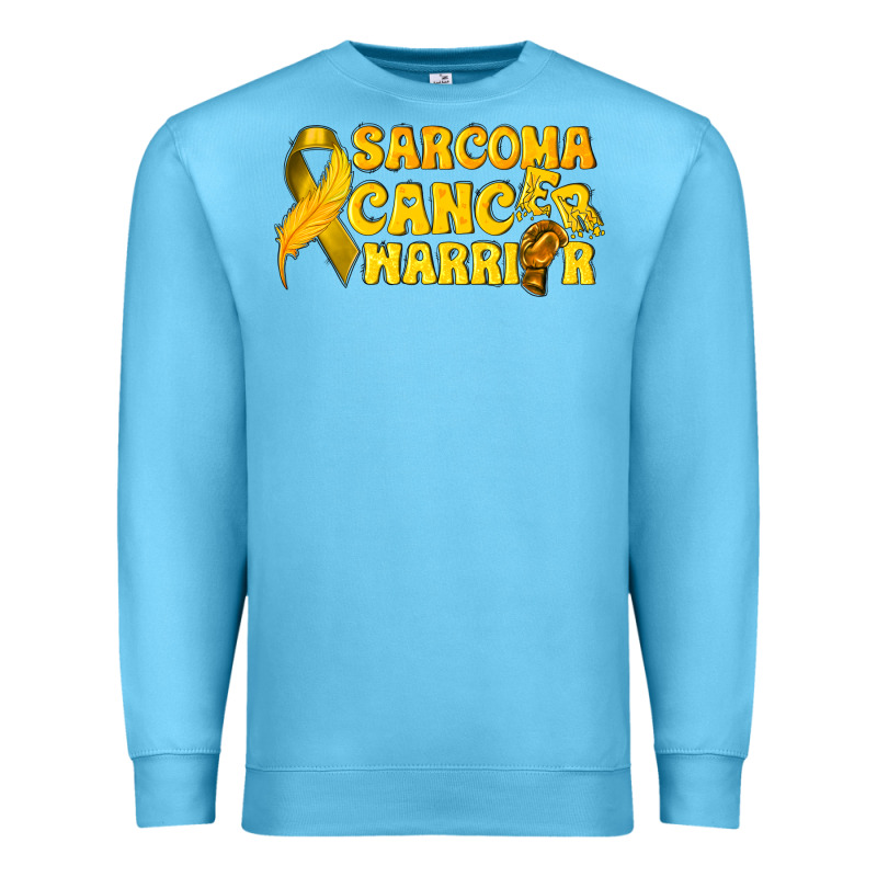 Sarcoma Cancer Warrior Premium Sweatshirt by texasbilliewilder | Teevron