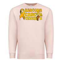 Pale Pink Sarcoma Cancer Warrior Premium Sweatshirt - texasbilliewilder