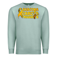 Seafoam Sarcoma Cancer Warrior Premium Sweatshirt - texasbilliewilder