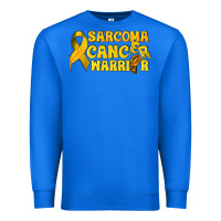 True Royal Sarcoma Cancer Warrior Premium Sweatshirt - texasbilliewilder