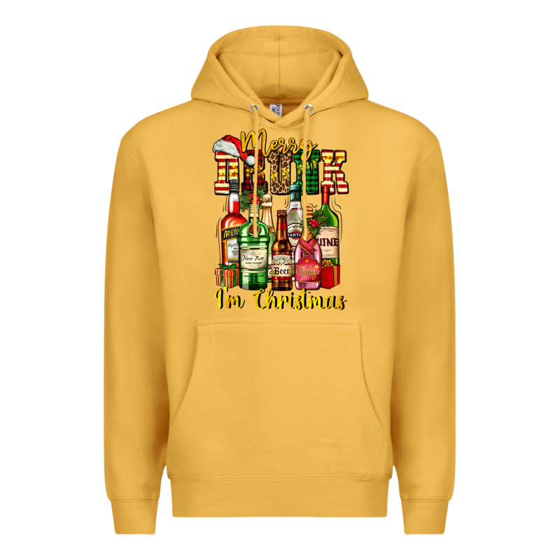 Merry Drunk Im Christmas Premium Hoodie by AdoDesignShop | Teevron