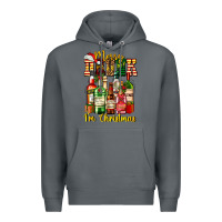 Rock merry drunk im christmas Premium Hoodie - AdoDesignShop