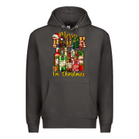 Smoke merry drunk im christmas Premium Hoodie - AdoDesignShop