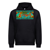 Black blessed turquoise gemstone cactus and sunflower licanse plate Urban Hoodie - Artiststas