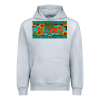 Heather Grey blessed turquoise gemstone cactus and sunflower licanse plate Urban Hoodie - Artiststas