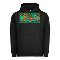 Pigment Black blessed turquoise gemstone cactus and sunflower licanse plate Urban Hoodie - Artiststas