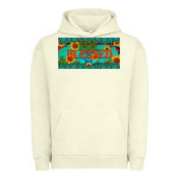 Pigment Pistachio blessed turquoise gemstone cactus and sunflower licanse plate Urban Hoodie - Artiststas