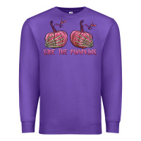 Purple Save The Pumpkins Premium Sweatshirt - texasbilliewilder