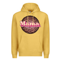 Antique Gold mama leopard Premium Hoodie - JahusDesignShop